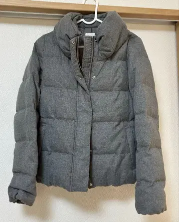 INDIVI 숏 다운 그레이 36 사이즈