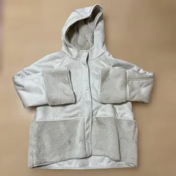 ESSEME 플리스 자켓 후드 부착