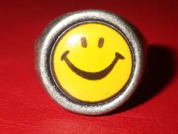 60'S 스마일리 토이 링 423 빈티지 장난감 반지 스마일