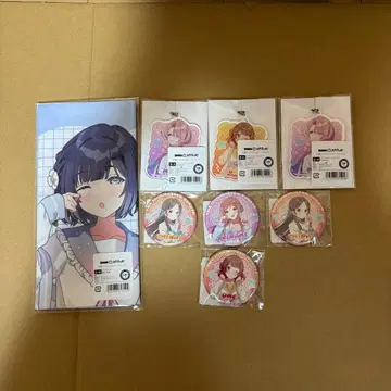 DMM 스크래치 학원 아이돌 마스터 캔뱃지