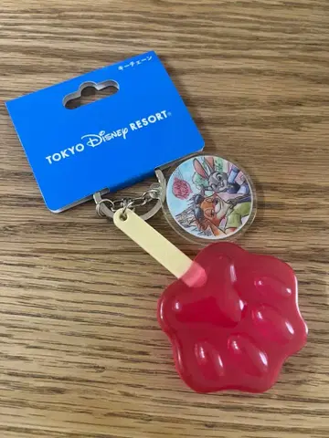 도쿄 디즈니 리조트 주토피아 아이스캔디 키체인