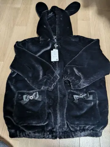 majoretty 모코모코 토끼 귀 후드티 L 사이즈