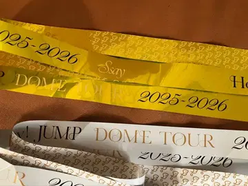 Hey!Say!JUMP Ssay 은색 테이프 골드/화이트 풀 총 2개