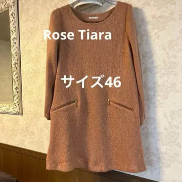 새상품급 빅 사이즈 46 로즈 티아라 루즈 튜닉