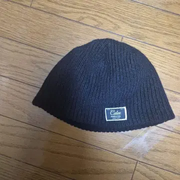 Calee 블랙 니트 모자 일본제