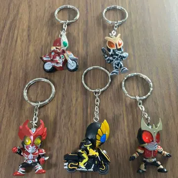 가면라이더 키링 5세트 갸렌 쿠우가 파이즈 아기토 오즈