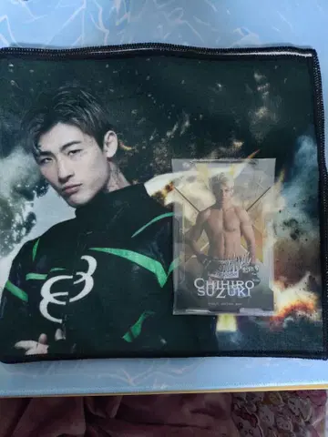 RIZIN 히라모토 렌 스즈키 치히로 타월 아크릴 스탠드 제일복권