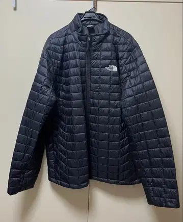 THE NORTH FACE 써모볼 다운 자켓 블랙 XL