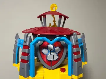 새상품급 파우 패트롤 다이노 스테이션