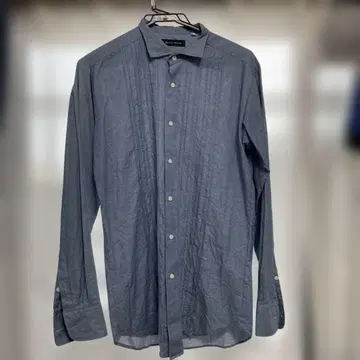 아루이즈 웨딩 WITH A WHITE 파랑 긴팔 셔츠 M