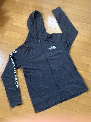 THE NORTH FACE 풀 집업 후드티 M 다크 그레이
