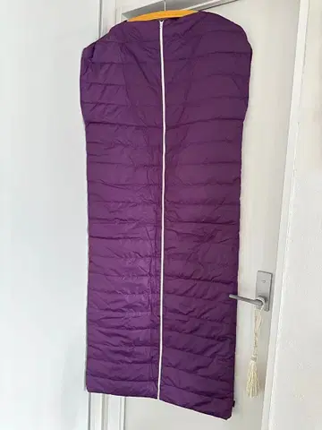 [미사용 새상품] 택 없음 다운 페더 가운 홈웨어