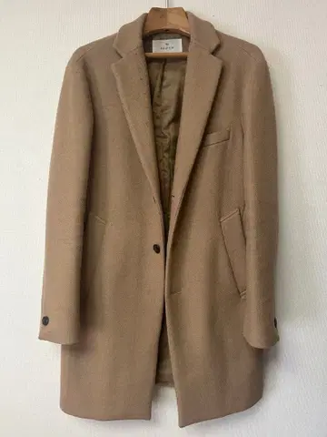 베이지 체스터 코트 에디피스