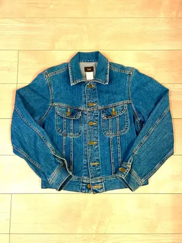 리 90s 빨간색 택 빈티지 데님 자켓 레어 S 사이즈