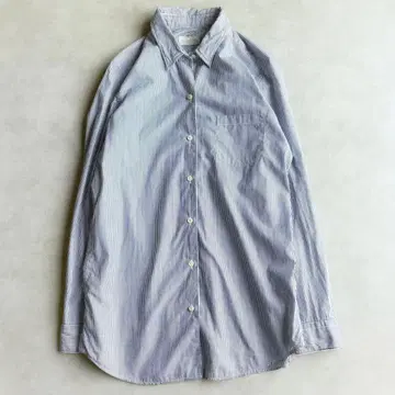 Deuxieme Classe 스트라이프 와이어 워시 셔츠