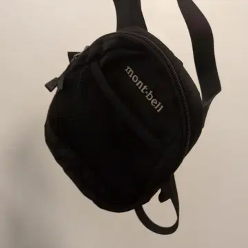 [ 익명 배송 ] 몽벨 mont-bell 숄더 파우치 블랙