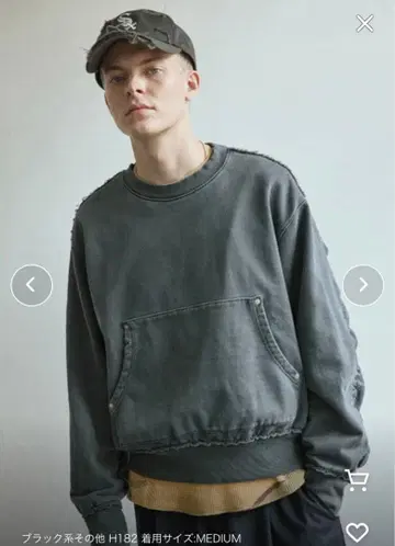 저널 스탠다드 크루넥 맨투맨