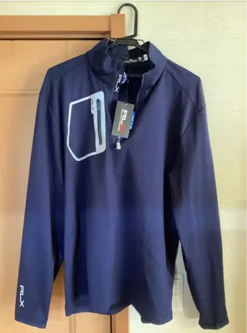 미사용 새상품 RLX 네이비 하프 지퍼 자켓