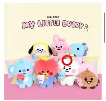 BT21 minini 카들 쿠션 인형 봉제 인형 BTS RJ