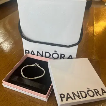 PANDORA 실버 925 무한대 팔찌