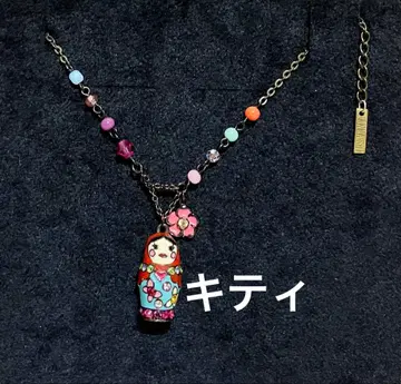 안나수이 목걸이 마트료시카 안나수이