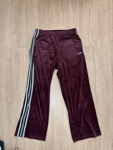 JUMPIT 버건디 와이드 팬츠