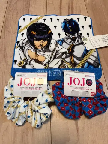 죠죠의 기묘한 모험 황금의 바람 Avail 아베일 미니 타월 부챠라티