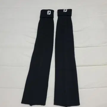 FJ 골프용 블랙 레그 워머