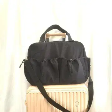 새상품 캐리온 나일론 보스턴 백