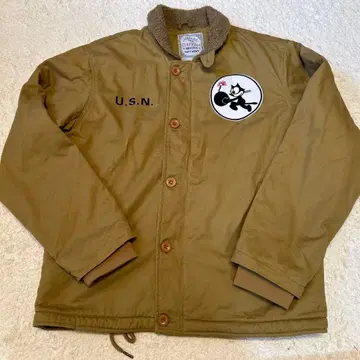 N1 FELIX 덱 자켓 U.S N 밀리터리