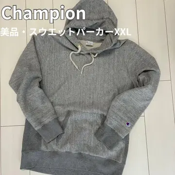 [새상품급] Champion 그레이 후드 맨투맨 XXL