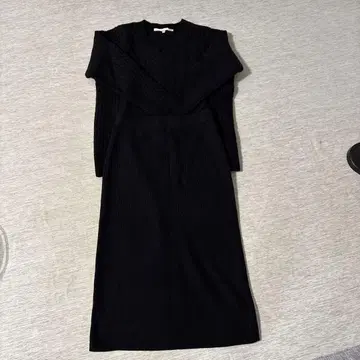 자유구 니트 셋업 (스커트)