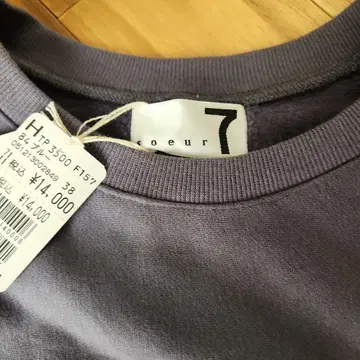 soeur7 속기모 로고 맨투맨