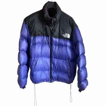 THE NORTH FACE 다운 자켓 블랙/보라색