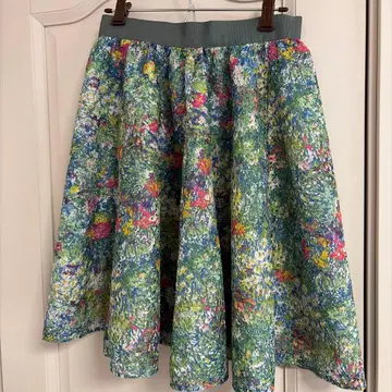 플레어 스커트 레이스 bon mercerie