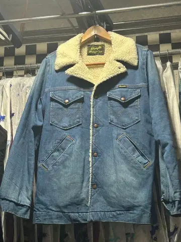 랭글러 빔즈 보아 자켓 사이즈 M