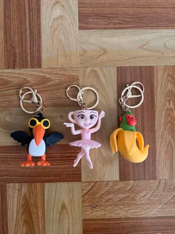 이탈리안 레인 로트 러버 키링 B (3개 세트) 미사용 새상품