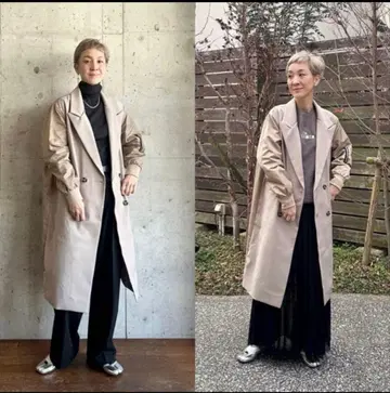 새상품급 미카레 미카레 밀리터리 도킹 테일러 코트