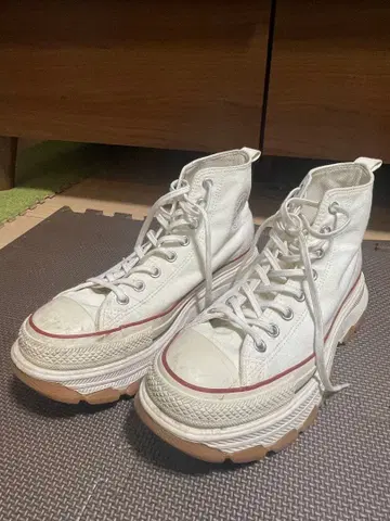 올스타 TREKWAVE ChuckTaylor 하이컷 화이트 28cm