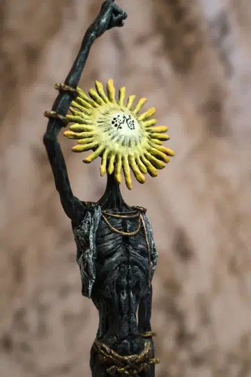 엘든링 금가면의 기사 정품 레진 키트 완성품