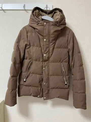 Lui's 루이스 다운 자켓 S 브라운 다운 90% 페더 10%