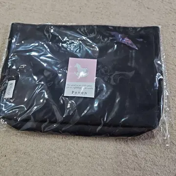 Ponon 블랙 파우치 미사용 백인백