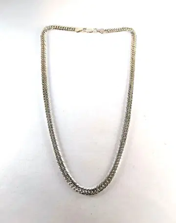 ITALY 키헤이 6면 더블 실버 925 목걸이 체인