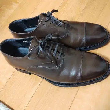 [컨디션 최상] 산요야마초 쥬니/JUJI 브라운 스트레이트 팁