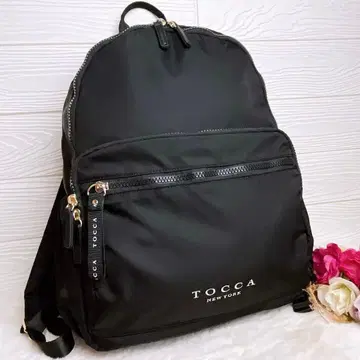 컨디션 최상 TOCCA 토카 럭색/백팩 나일론 경량 대용량 블랙