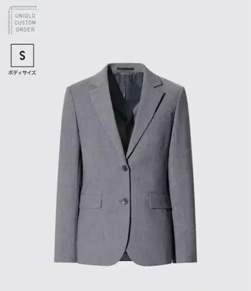UNIQLO 그레이 테일러드 자켓 S