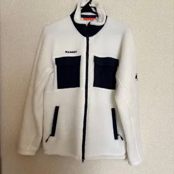 MAMMUT 플리스 자켓 L 사이즈 화이트