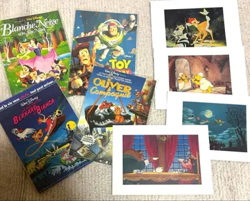 디즈니 영화 아트 엽서