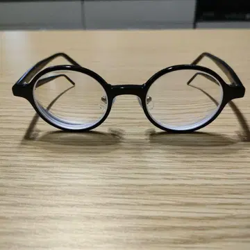 진스 블랙 라운드 안경 UCF-22A-186A2