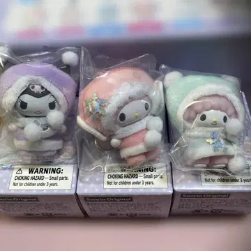 산리오 치비토모 눈의 정령 3개 세트